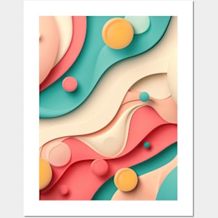 Color Swirl Harmony Posters and Art